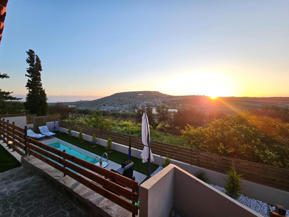 Elia Paradise Villa With Private Pool Iraklio Exterior foto